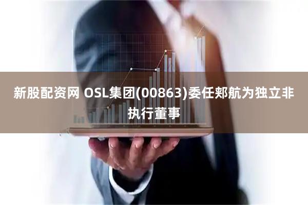 新股配资网 OSL集团(00863)委任郏航为独立非执行董事